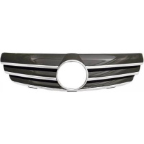 MERCEDES CLK-Class W209 02+ Svart/Krom Sportgrill CL-Look DIEDERICHS